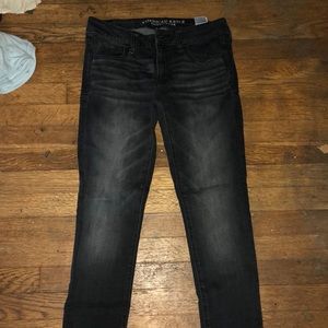 american eagle black jeans